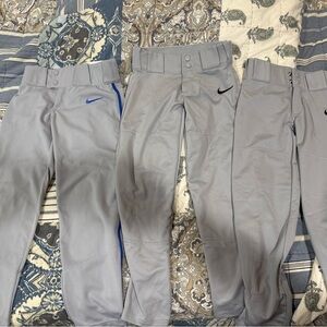 Nike Kids Gray Baseball pants
